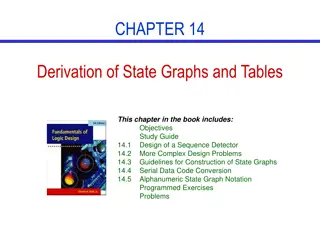 Derivation of State Graphs and Tables for Sequential Circuit Design