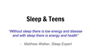 Teen Sleep Habits and Impacts: Insights from Experts