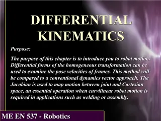 Robot Motion Through Differential Kinematics