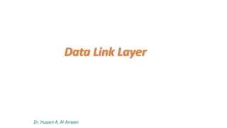 Data Link Layer Duties and Error Detection