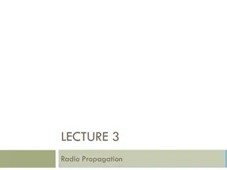 Digital Communication Systems and Radio Propagation