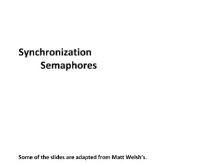 Advanced Synchronization Techniques at Carnegie Mellon