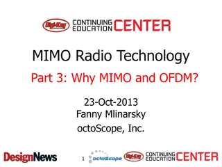 the Advantages of MIMO and OFDM in Wireless Technology