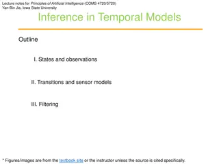 Probabilistic Reasoning in Dynamic Worlds: Inference in Temporal Models