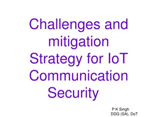 Enhancing IoT Security: Challenges and Mitigation Strategies