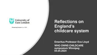 Insights into England's Childcare System: A Look at Early Education and Care Provision