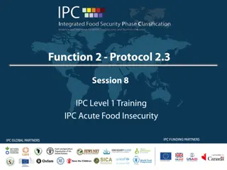 Analyzing IPC Protocol 2.3 for Food Insecurity Parameters