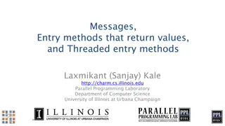 Threaded and Sync Methods in Parallel Programming