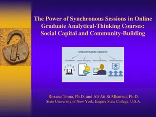 Empowering Online Graduate Courses through Synchronous Sessions