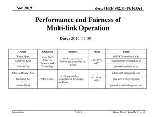Performance and Fairness of Multi-Link Operation in IEEE 802.11