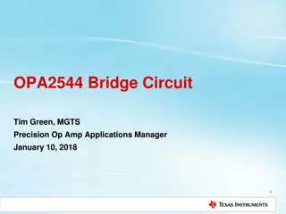 OPA2544 Bridge Circuit Stability Analysis and Design Considerations