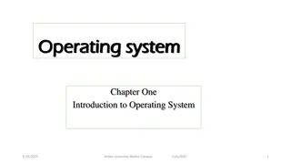 Operating Systems