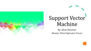 Support Vector Machines for Classification and Regression
