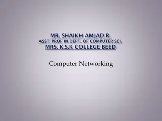 Computer Networking: A Comprehensive Overview