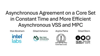 Asynchronous Agreement on a Core Set