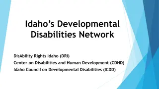 Developmental Disabilities Network in Idaho: Empowering Individuals