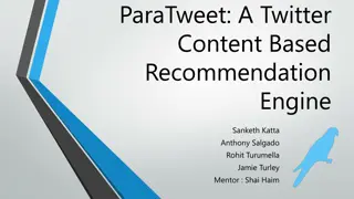 Enhancing Twitter Engagement: Content-Based Recommendation Engine Overview