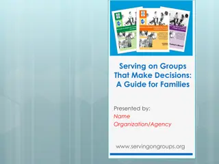 Guide for Effective Group Decision-Making: Tools and Techniques