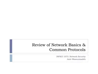 Computer Networks and Common Protocols in Network Security