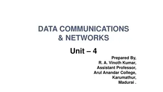 Data Communications & Networks: Devices and Functions