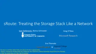 Enhancing Storage Functionality through Programmable IO Routing