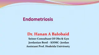 Endometriosis Symptoms and Associated Pain Conditions
