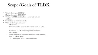 TLDK Overview: High-Performance TCP/UDP Testing and Development Kit
