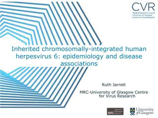 The Epidemiology and Disease Associations of Integrated Human Herpesvirus 6
