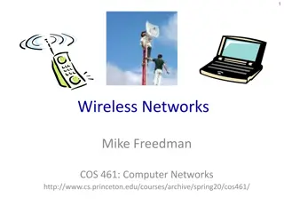 Wireless Networks Overview and Challenges