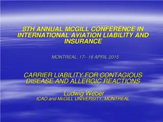 Carrier Liability for Food Poisoning in Airline Travel
