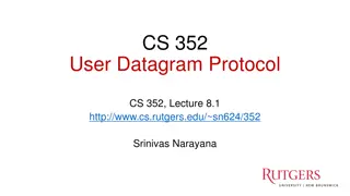 User Datagram Protocol in Computer Networking