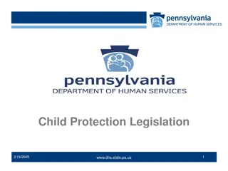 Strengthening Child Protection Legislation in Pennsylvania