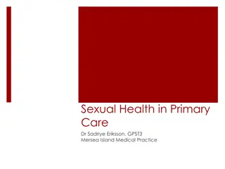 Sexual Health in Primary Care: Importance, Components, and Best Practices