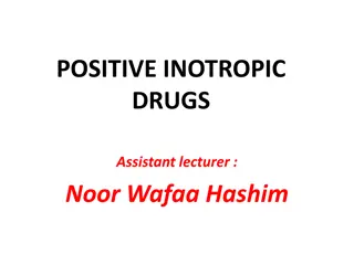 Positive Inotropic Drugs: Digoxin and Clinical Use Overview