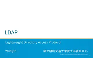 Understanding LDAP and Directory Services at NYCU Computer Science