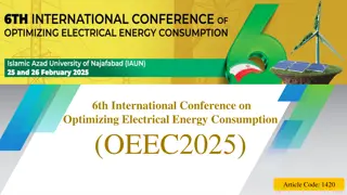 Optimizing Electrical Energy Consumption: IoT Integration Insights