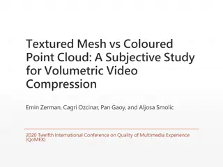 Perceptual Differences in Volumetric Video Compression
