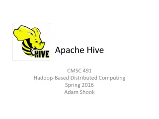 Apache Hive: A Powerful Hadoop-Based Data Processing Tool