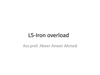 Iron Overload Disorders: Causes, Symptoms, and Management