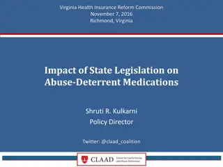 Impact of State Legislation on Abuse-Deterrent Medications in Virginia