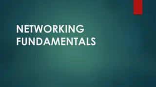 Networking Fundamentals: Data Communication, Protocols, and Standards