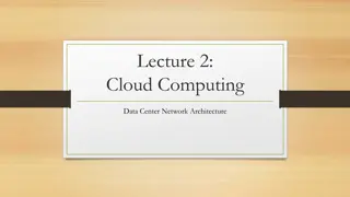 Cloud Computing Data Center Network Architecture Insights