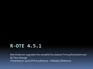 R-OTE Statistical Analysis Tool Overview