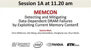 Mitigating Data-Dependent DRAM Failures for Reliable System Operation