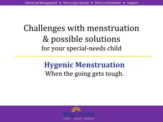 Practical Tips for Managing Menstruation for Special-Needs Children