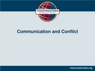 Effective Strategies for Conflict Resolution in Communication
