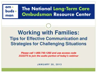Effective Communication Strategies for Working with Families