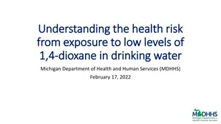 Health Risks of 1,4-Dioxane Exposure in Drinking Water