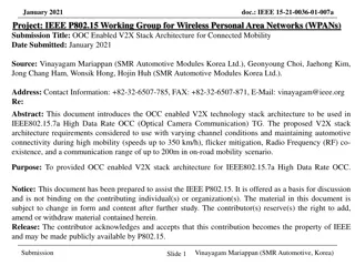 OOC Enabled V2X Stack Architecture for Connected Mobility
