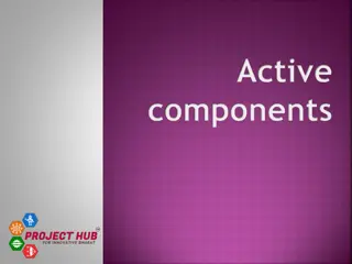 Active Components in Electronics